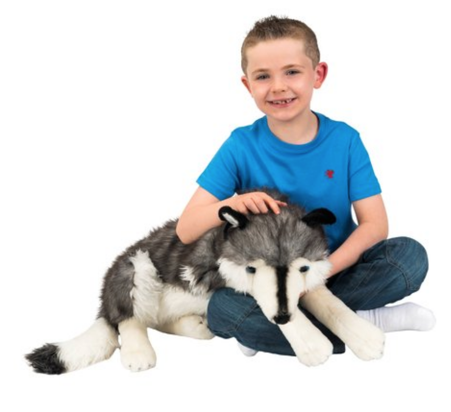 ellie the husky dog plush